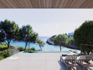 Designer villa in first sea line in Cala Mandia/Porto Cristo