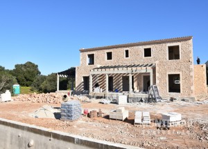 New building project in Santanyí