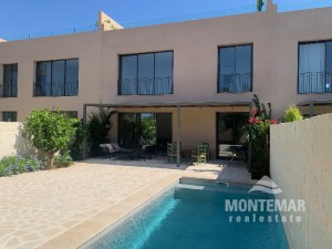 Tasteful townhouse with panoramic views in Ses Salines