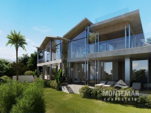 Santa Ponsa - Imposing villa new construction project with sea view 