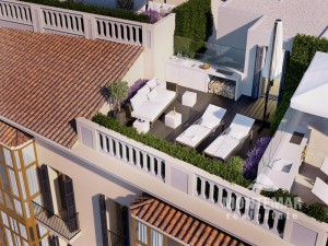 Palma/Old town - Luxury duplex penthouse in the beautiful old town of Palma