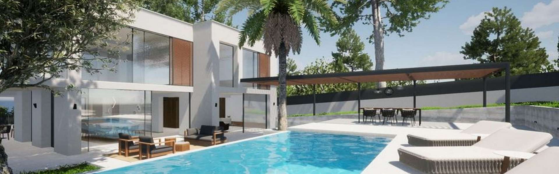 Beautiful new construction villa in Santa Ponsa	