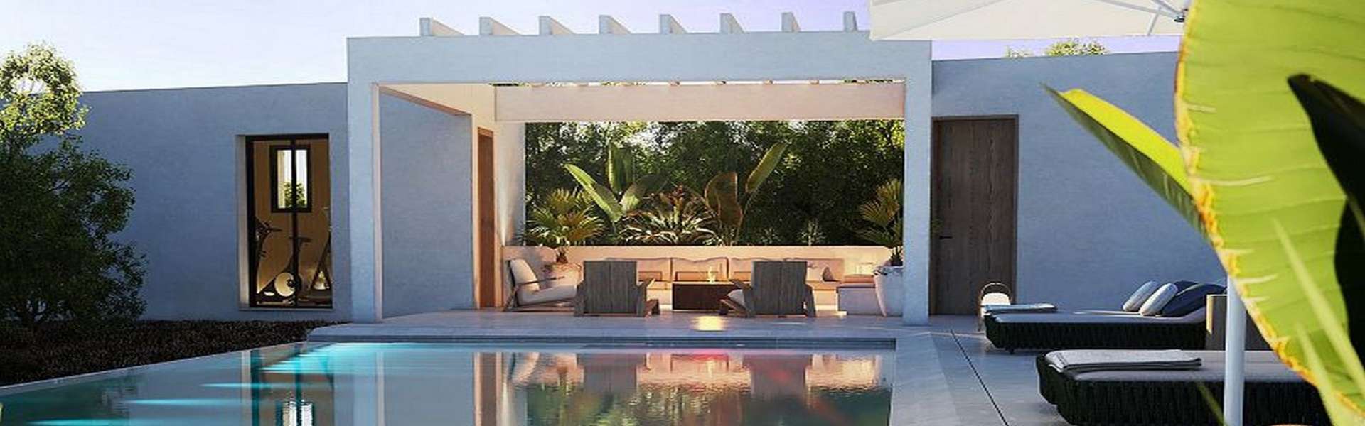 Ses Salines - Stylish new construction finca with view to Cabrera