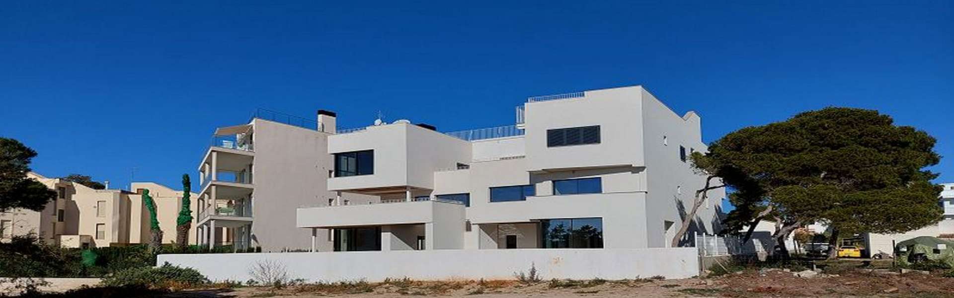 Two modern houses with sea view in Colonia de Sant Jordi 