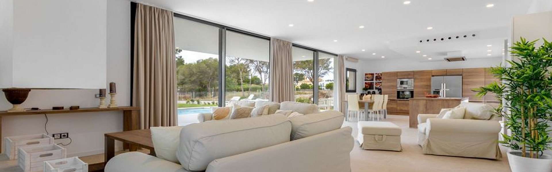 Puig de Ros - Modern new construction villa with sea views for sale 