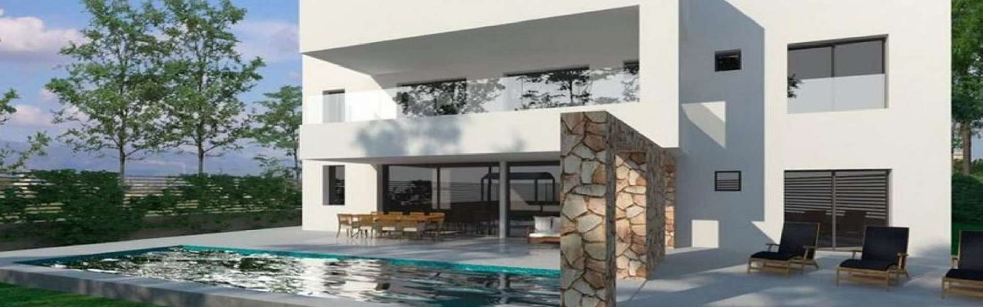 Puig de Ros - Modern new construction villa with sea view for sale 