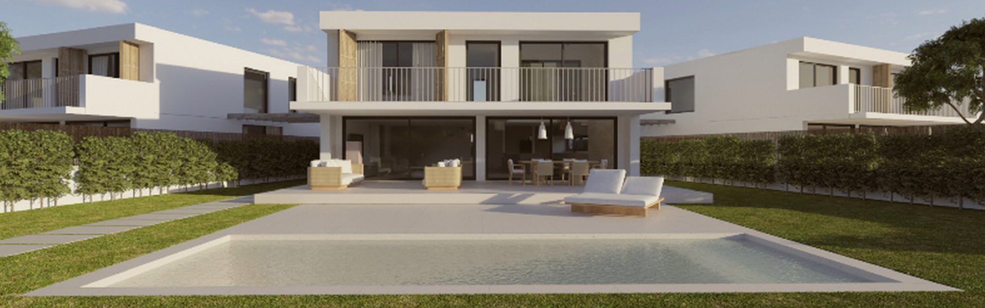 New construction villas in privileged location in Portocolom