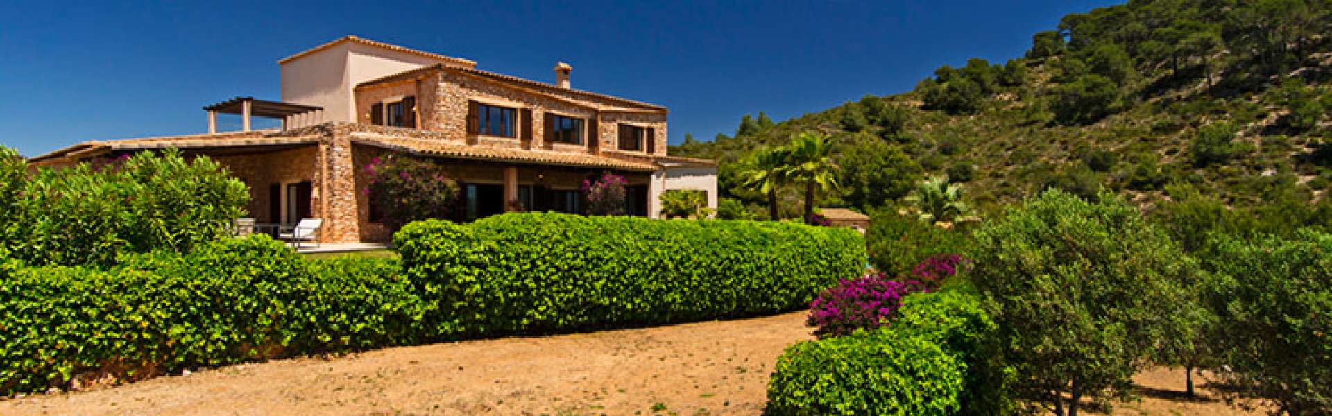 Porto Colom - Country Estate at the Golf Course Vall d'Or with spectacular seaviews