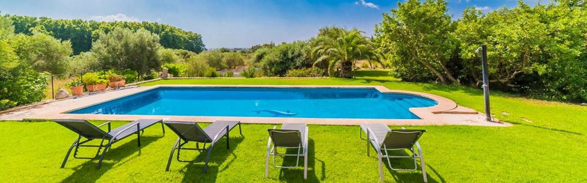 Son Servera - Finca with rental license and panoramic views