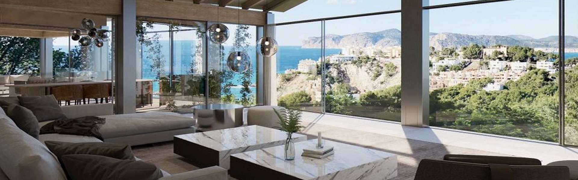Santa Ponsa - Imposing villa new construction project with sea view 