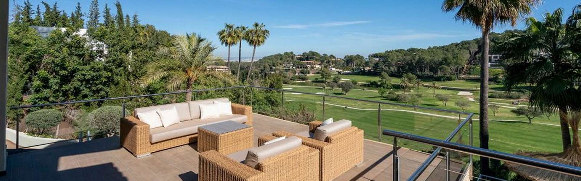 Palma/Son Vida - Fantastic villa with view to the golf course